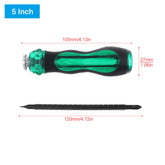 Telescopic Screwdriver 4 5 6 Inch Repair Tools Kit Dual End Slotted Cross Magnetic Screw Driver Hand Tools for Home