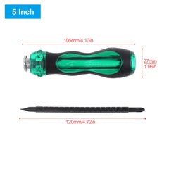 Telescopic Screwdriver 4 5 6 Inch Repair Tools Kit Dual End Slotted Cross Magnetic Screw Driver Hand Tools for Home