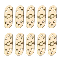 180° Zinc Alloy Folding Hinge - Gold/Silver/Black, Heavy-Duty for Doors/Cabinets/Furniture | Durable Hardware