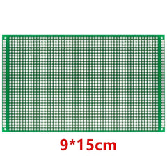 9x15 8x12 7x9 6x8 5x7 4x6 3x7 2x8 cm Double Side Prototype Diy Universal Printed Circuit PCB Board Protoboard For Arduino