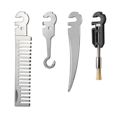 ROXON S503G S804G Flex ,Companion Tool Modular Design and Customizable Pocket Tool Preinstalled (1/4" Bit Driver, Screwdriver