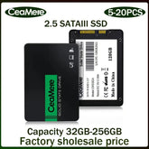 CeaMere 5-20PCS Custom logo Hard Disk Drive Sata3 ssd 32G 64G 120GB 128GB 240GB 256GB Solid State Drive For Desktop PC