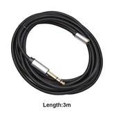 Headphone Player PC Extender Aux Cable 6.35mm Male to 3.5mm Female Audio Cable Lead Audio Video Cable Adapter Cable