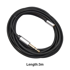 Headphone Player PC Extender Aux Cable 6.35mm Male to 3.5mm Female Audio Cable Lead Audio Video Cable Adapter Cable