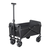 Foldable Portable Picnic Outdoor Camping Cart Heavy Duty Folding Utility Cart Shopping Beach Collapsible Folding Utility Cart