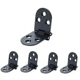 180° Zinc Alloy Folding Hinge - Gold/Silver/Black, Heavy-Duty for Doors/Cabinets/Furniture | Durable Hardware