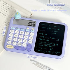 12 Digits Multi-Functional Handwriting Calculators Fine Handwriting High-Value Voice Electronic Calculator Students Stationery