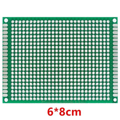 9x15 8x12 7x9 6x8 5x7 4x6 3x7 2x8 cm Double Side Prototype Diy Universal Printed Circuit PCB Board Protoboard For Arduino