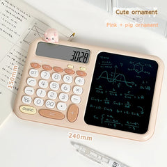 12 Digits Multi-Functional Handwriting Calculators Fine Handwriting High-Value Voice Electronic Calculator Students Stationery