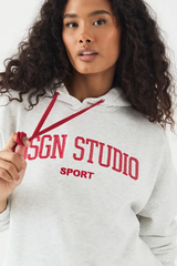 DSGN Studio Embroidered Oversized Hoodie