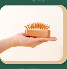 Singirking Air Cushion Comb (TT Comb), Massage Comb, Anti-Itch Comb, Portable Magic Comb, Anti-Static & Heat-Resistant Comb, Beech Solid Wood Comb