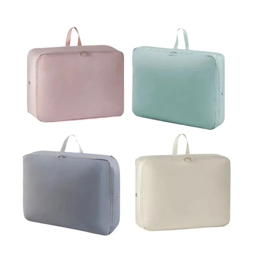 Autumn And Winter Compression Clothes Packing Bag Space Saving Quilts Bag Wardrobe Storage Luggage Down Jacket Cotton Organizer
