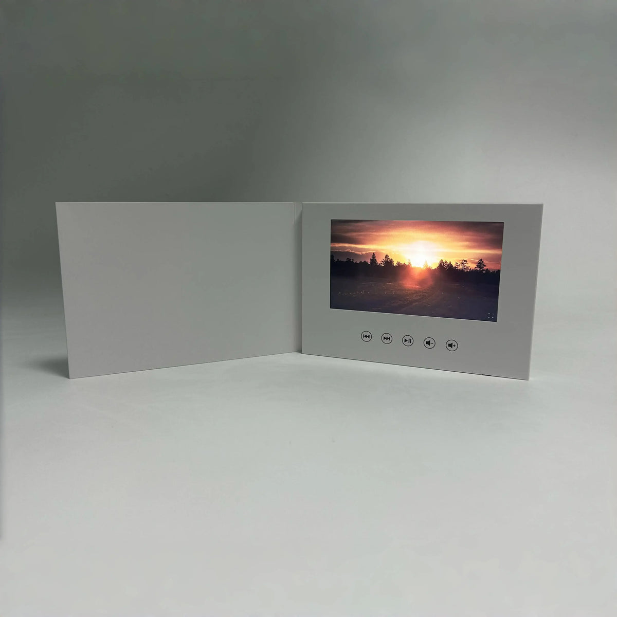 video brochure 7 inchs Birthday Video Book Card 4GB Lcd Invitation Gift Music Greeting Card Upload  Videos Photos Wedding Invite Digital frame