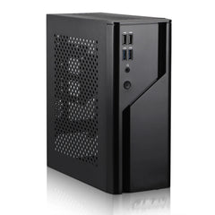 D32R Mini ITX Case, SFF Small Form Factor, Mini-Tower HTPC Computer Cases, Vented Panels 0.8mm SPCC PC Chassis