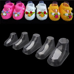 10Pcs/Set Plastic Baby Toddler Feet Display Mould Baby Booties Shoes Sock for Booties Shoes Sock Baby Shoe Showcase