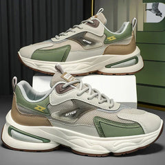 2025 Men's Must-Haves! Breathable Mesh Walking Shoes - Ideal for outdoor jogging and casual wear running shoes