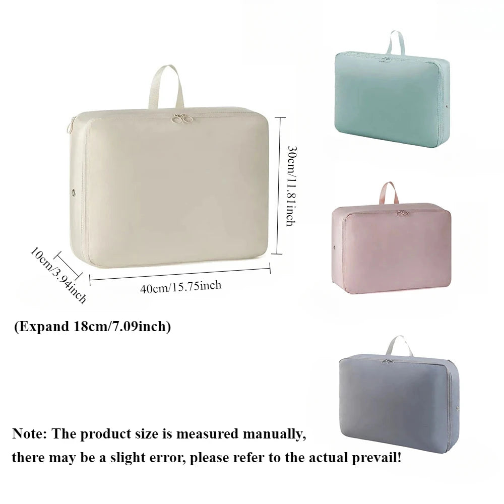 Autumn And Winter Compression Clothes Packing Bag Space Saving Quilts Bag Wardrobe Storage Luggage Down Jacket Cotton Organizer